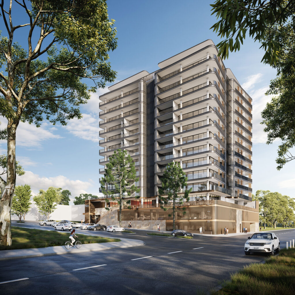 render of the no 1 church st building