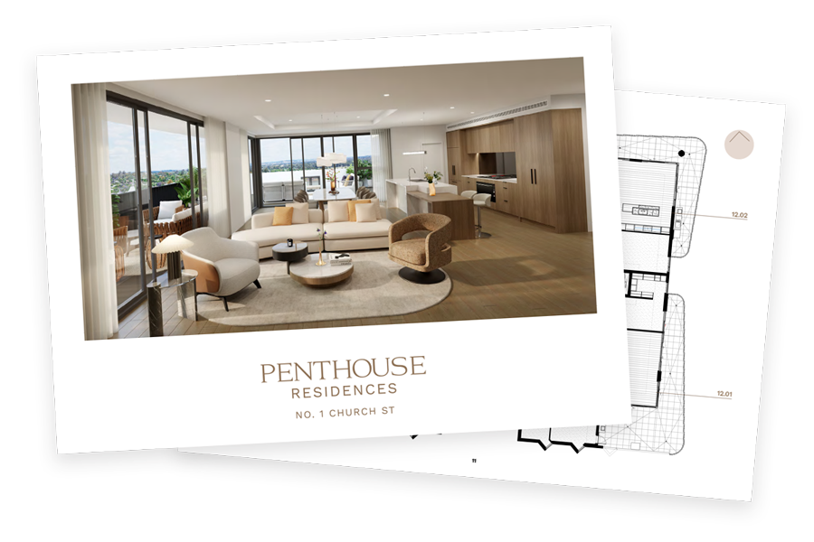 mockup of brochure cover